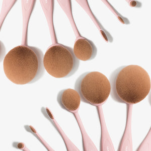 Blend Party Oval Makeup Brush Kit | BOGO